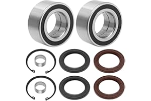 91051-HC5-003 Front Wheel Bearings & Seals Circlip Dust Seal Replacement for Honda Fourtrax 300 TRX300FW 4x4 1988 1990-2000，R