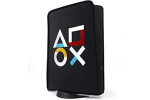 LIBOER pS5 Cover Dust Proof Cover for pS5 Game Console Protector Anti Scratch Washable Dust Cover Sleeve for PS5 Accessories Digital Edition & Disc Edition…