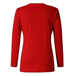 Kinple Women's Plus Size Long Sleeves Fall Blouses