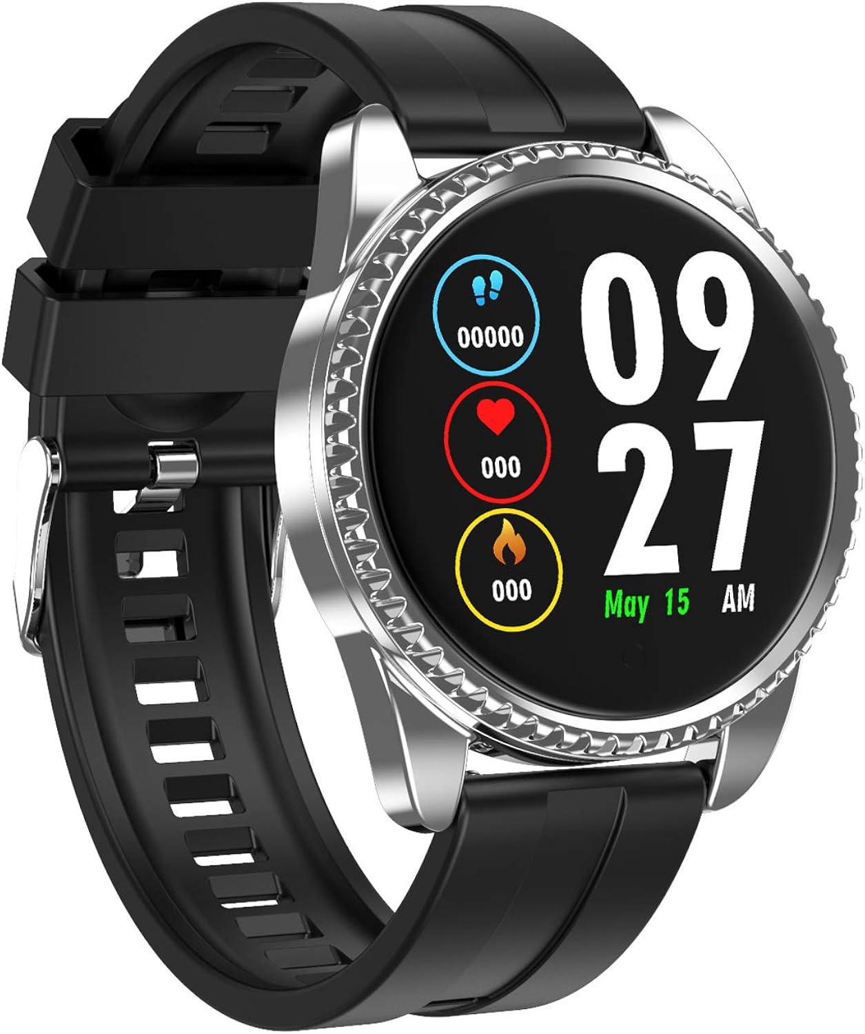 Smartwatch Herren Damen Fitness Tracker Sportuhr Uhr mit Blutdruck