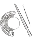 Meowoo Ring Sizer Measuring Tool Set, Ring Gauges