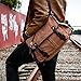 OCT17 Men Messenger Bag 14 inch College Shoulder Canvas Vintage Crossbody Military Satchel Bag Laptop