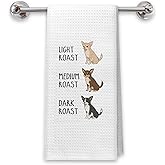PIUD Funny Chihuahua Dog Kitchen Towels, Chihuahua Gifts for Women Dish Tea Towels for Kitchen Decor, Dog Lovers Owner Gifts Hand Towels for Bathroom Decor, 16x24 Inch