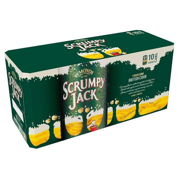 Scrumpy Jack Cider Can, 10 x 440 ml Amazon.co.uk Prime Pantry