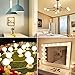 Seealle Vanity Light Bulbs, G25 50W LED Globe G25 E26 Bulb Equivalent, 2700K Warm White, Medium E26 Base, Non-Dimmable, Make Up LED Light Bulbs for Bedroom Washroom Mirror(Pack of 4)