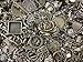 30pc Assorted Size Antiqued Bronze Charms, Bails, Jumprings, Cameo Bezel Sett...
