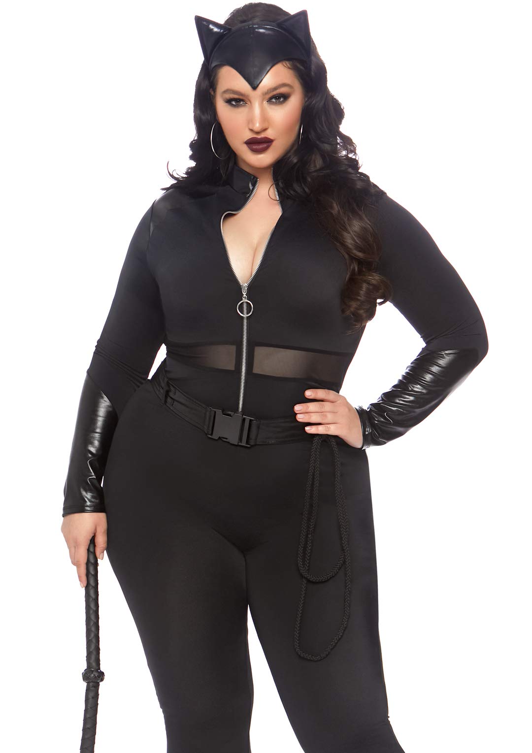 Leg Avenue Women's 3 Pc Sultry Supervillain Costume