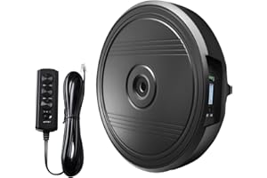 EagleNav 12" 800W Car Subwoofer, Deep Bass, Anti-Theft Spare Tire Design, Plug & Play, OEM-Style Spare Tire Mount, No Space W