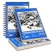 Sketch Books, Magicfly 3 Pack (5.5X8.5 inches, 105 Sheets Each) Spiral Bound Sketch Pads, Acid Free Drawing Pads for Kids, Adults, Artists Sketching Drawing, Notebooks