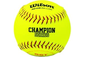 Wilson A9106 12" ASA Championship Series Synthetic SST Softball 1 Dozen