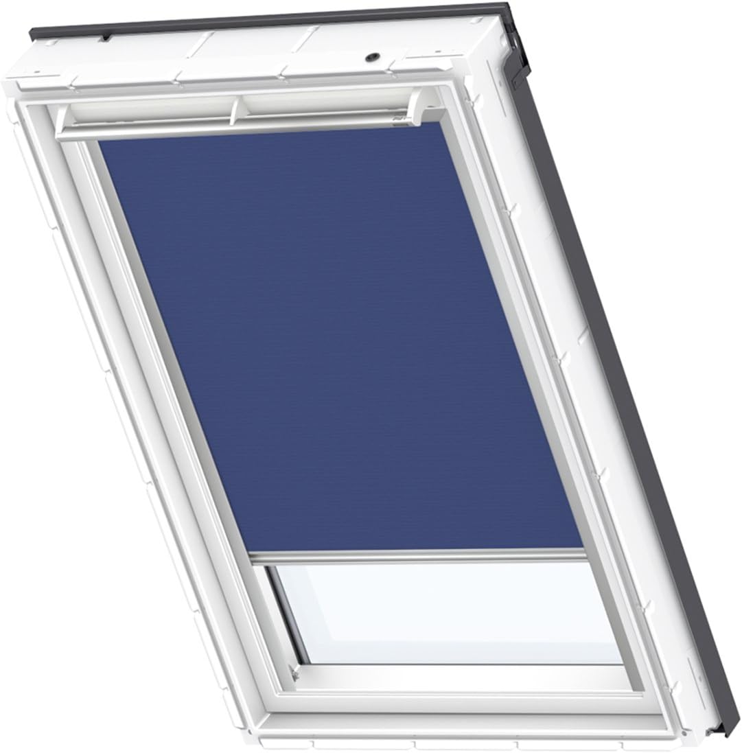 VELUX Original Store Occultant (DKL), Cadre Argenté, 104, Blue Amazon