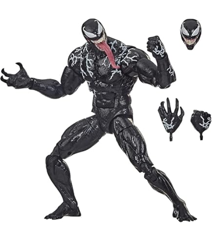 MARVEL LEGENDS VENOM ICONS フィギュア Amazon.com: MARVEL LEGENDS ICONS VENOM COLLECTOR'S EDITION