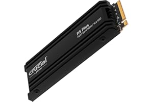 Crucial P5 Plus 2TB Gen4 NVMe M.2 SSD Internal Gaming SSD with Heatsink, Compatible with Playstation 5(PS5) - up to 6600MB/s - CT2000P5PSSD5