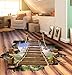 3D Self-adhesive Mural Arts Decals Wall Stickers for Room Stair Nursery Decor Ceiling Floor Sticker 24x35 inches