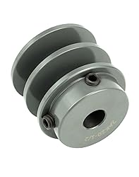 QWORK Double Groove Web Sheaves, 2.05"OD 1/2" Bore