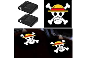 Car Door Lights Logo Projector 2PCS Car Door Light Projector for Anime Skull Skeleton Car Door Logo Lights Step Lights Shadow Lights by FLYEEGO