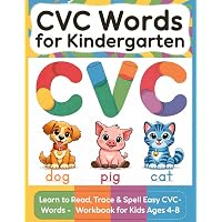 Amazon.com: My CVC Workbook: CVC Worksheets, Activities, and
