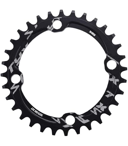 Wolf Tooth Components Drop-Stop Chainring: 38T, for Shimano XT