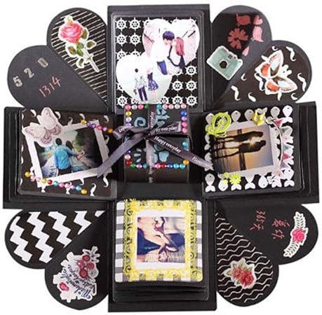 Caja de explosión Shen Chou, caja de sorpresa creativa, álbum de fotos hecho a mano, caja
