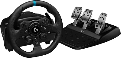 G923 volante da corsa e pedali per Playstation & PC