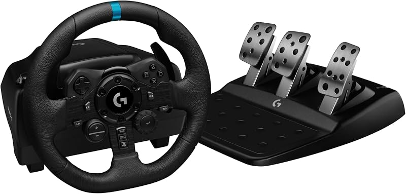 G923 volante da corsa e pedali per Playstation & PC