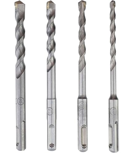 LDEXIN SDS Plus Rotary Hammer Drill Bit - 18mm X 210mm (0.7" X 8.3") With Carbide Tip For Concrete & Masonry