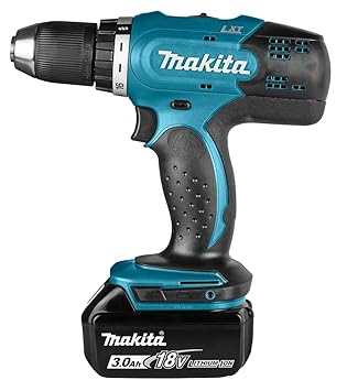 Makita DHP483RFE Cordless Hammer Driver Drill 13mm 18V