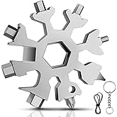 19 in 1 Snowflake Multitool, Stocking Stuffers for Men, Christmas Gifts for Men,Tools for Man, Unique Birthday Gifts for Dad 