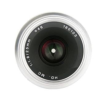 Yunchenghe 25mm F/1.8 de la cámara lente macro, el objetivo de ...