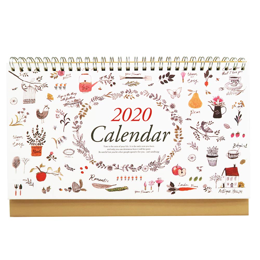 Best standing desk calendar 2019 small