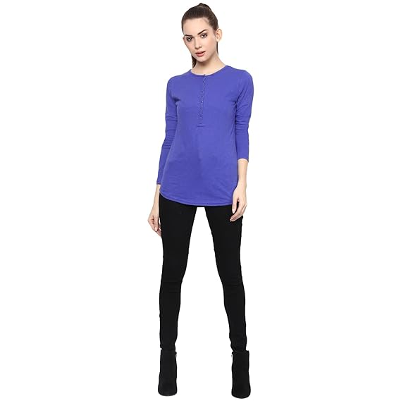 WOMEN'S DARK BLUE HANLEY T-SHIRT