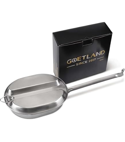 Kit Mess Rothco Deluxe 5 Pièces - Aluminium, Style GI - Camping Militaire - Neuf