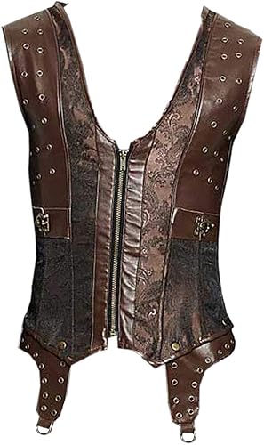 Amazon H メンズ用アンティーク甲冑風アーマースーツ サイズ Lサイズ ボディースーツ ベスト レザー風 革製風 茶色 ブラウン コルセット 編み上げ ゴシック ナイト 騎士 締め付け ボディピアス 通販 Amazon H メンズ用アンティーク甲冑風アーマースーツ サイズ Lサイズ ボディースーツ ベスト レザー風 革製風 茶色 ブラウン コルセット 編み上げ ゴシック ナイト 騎士 締め付け ボディピアス 通販
