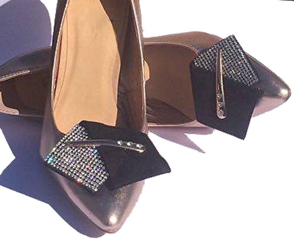Melissa Black Bow Shoe Clips