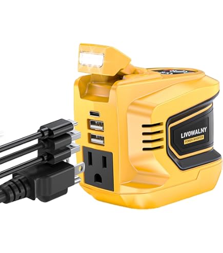 Amazon.com: YNDZ for DeWalt 20V to 5-13V Step Down Converter, 10A Max  Adjustable Voltage Regulator with Cigarette Lighter & Terminal, for Power  Wheels RC Car Golf Cart DIY : Tools & Home