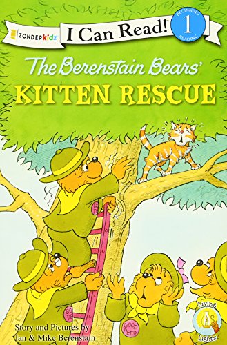 The Berenstain Bears Kitten Rescue (I Can Read! / Good Deed Scouts / Living Lights)