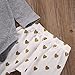 Lily.Pie Baby Girls 3pcs Outfits Bodysuits with Sweetheart Leggings Headband Toddler Clothes (12-18M, Sweetheart)