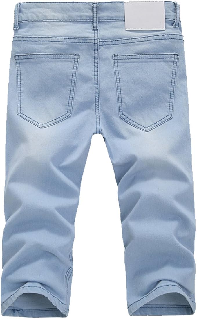 mens slim fit cropped trousers