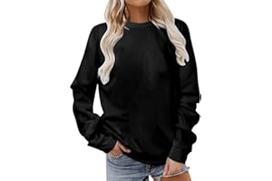maisdgop Sweatshirt for Women Casual Long Sleeve Workout Shirts Trendy Crewneck Pullover Oversized Summer Fall Sweatshirts