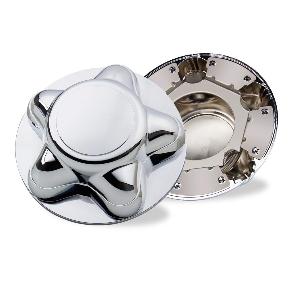 Photo 1 of 2Pcs Center Caps SUV Chrome Hubcaps for Ford 2004 F150 Heritage Ford 1997-04 F-150 &1997-2004 2003 Expedition Wheel Cover 7 Inch