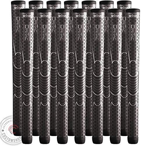 SET OF 13 WINN DRITAC AVS OVERSIZE GRAY GOLF GRIP