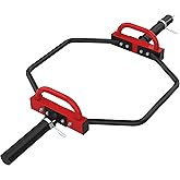 JDGG Olympic Trap Bar, Hex Deadlift Squat Bar for 2" Olympic Barbell | 49" Shrug Bar with Handles, 500Lbs Weight Capacity Suitable Home Gym Equipment Workouts for Beginners,Women,Men