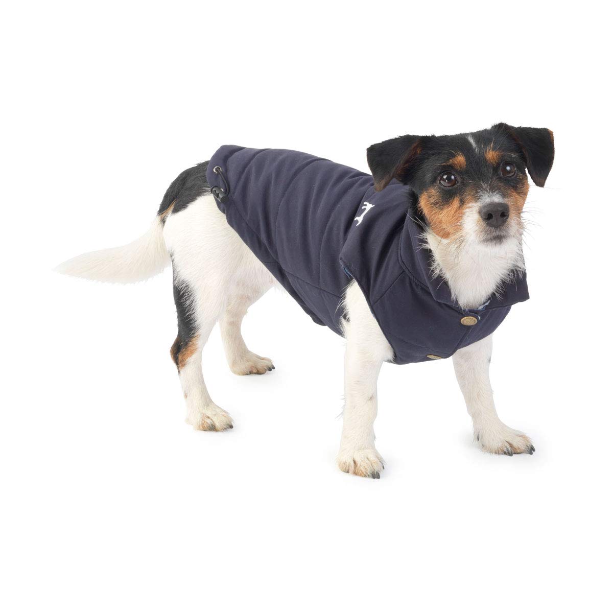House of Paws Navy Fleece Lined Gilet, Medium