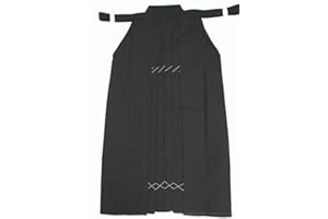 E-BOGU Black Tetron Hakama for Kendo, Iaido and Aikido