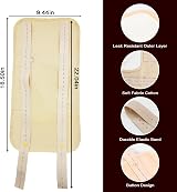 MOLHEM Castor Oil Pack Wrap Kit Reusable Adjustable Liver Detox view 2