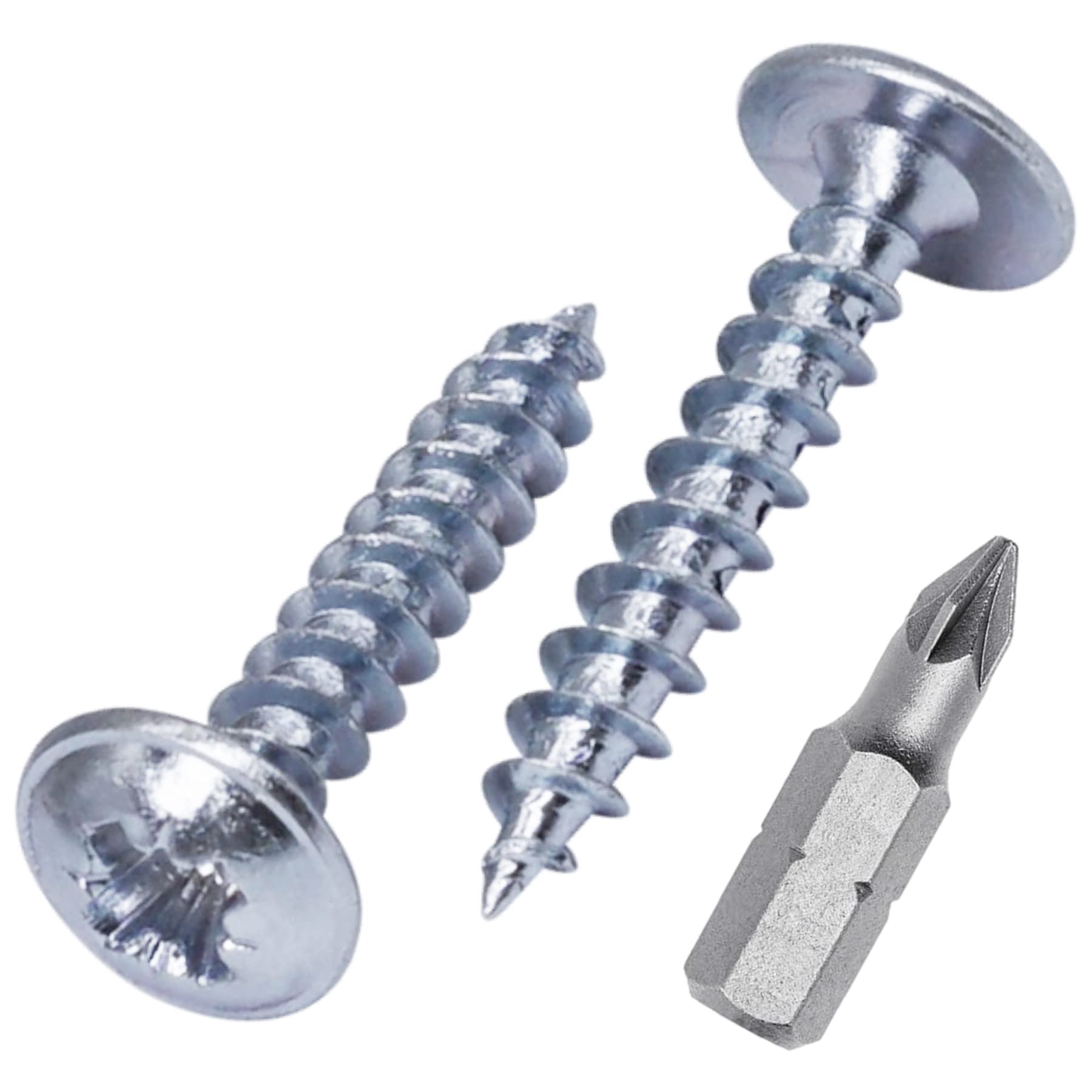 (Pack of 350 pcs) Zinc Plated Steel 3.5 x 20 mm Wood Screws, Metal Screws, Modified Truss Head, Self Tapping (350, 3.5 x 20 mm)