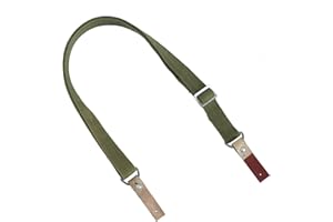 ACTJ.M Original Green Chinese Type 56 Sling SKS Shoulder Strap Leather Ends
