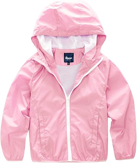Amazon Hiheart ジャケット キッズ ウインドブレーカー 子供服 アウター 撥水 軽量 通気 登山 男の子 女の子 コート ジャケット 通販