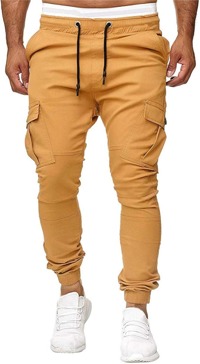 elasticated chinos