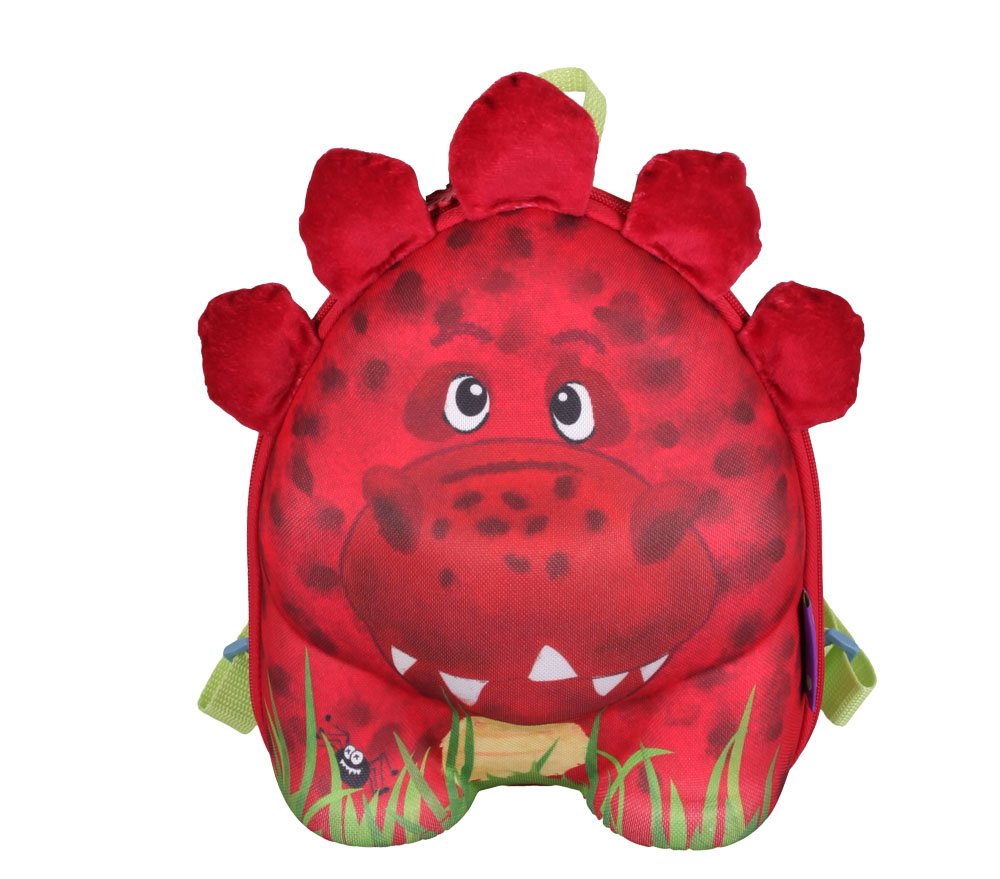 okiedog wildpack mochila para niños con motivo D y orejas de peluche